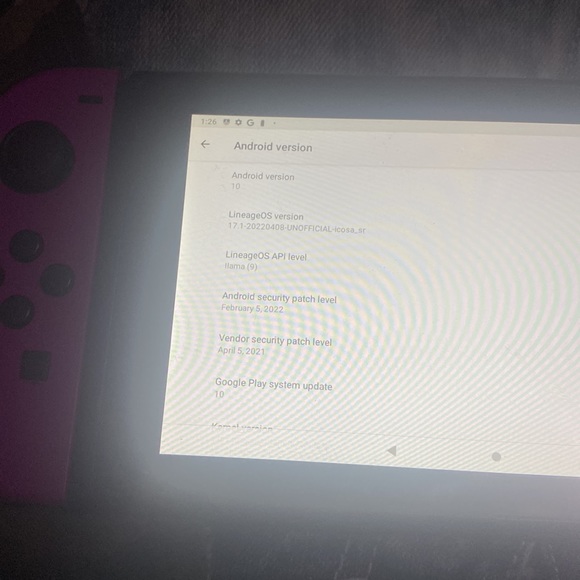 Homebrew Nintendo switch runs android os - Picture 5 of 5